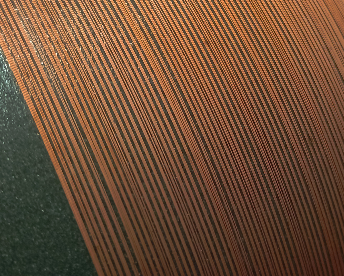 Copper coated optical fibers